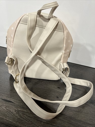 Loungefly Disney Pocahontas Cream Leaves Mini Backpack - Picture 7 of 7