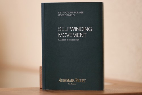 Booklet Audemars Piguet - Selfwinding Movement - Calibres 3120 and 3129 - Imagen 1 de 2