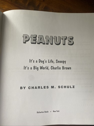 It's a Dog's Life, Snoopy; It's a Big World, Charlie Brown Buch 2001 - Bild 3 von 5