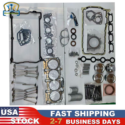 B5 1.8T Engine Gasket & Pistons Kit Fit For VW AUDI AWW AWP AWM 06A107065J