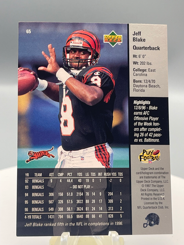 Cincinnati BENGALS NFL Football Team Trading Cards (You Pick Your Cards) - Picture 31 of 59