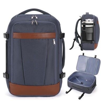 17'' Travel Backpack for Men United Airlines Personal Item Travel Bag TSA Frie...
