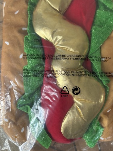 NEW Hotdog & Bun Pet Halloween Dog Costume Vibrant Life Sparkly - Picture 8 of 9