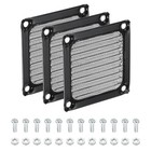 60mm Komputerowy wentylator Filtr Grill, 3-pak Siatka ze stali nierdzewnej Pyłoszczelna pokrywa obudowy