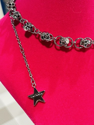Collar chocker cadena calavera Dalmata - Imagen 4 de 6