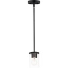 Maxim Lighting 90200CLBK Corona Mini Pendant Black