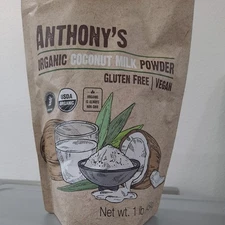 Anthony'S Organic Coconut Milk Powder, 1 Lb, Gluten Free, Vegan & Dairy Free