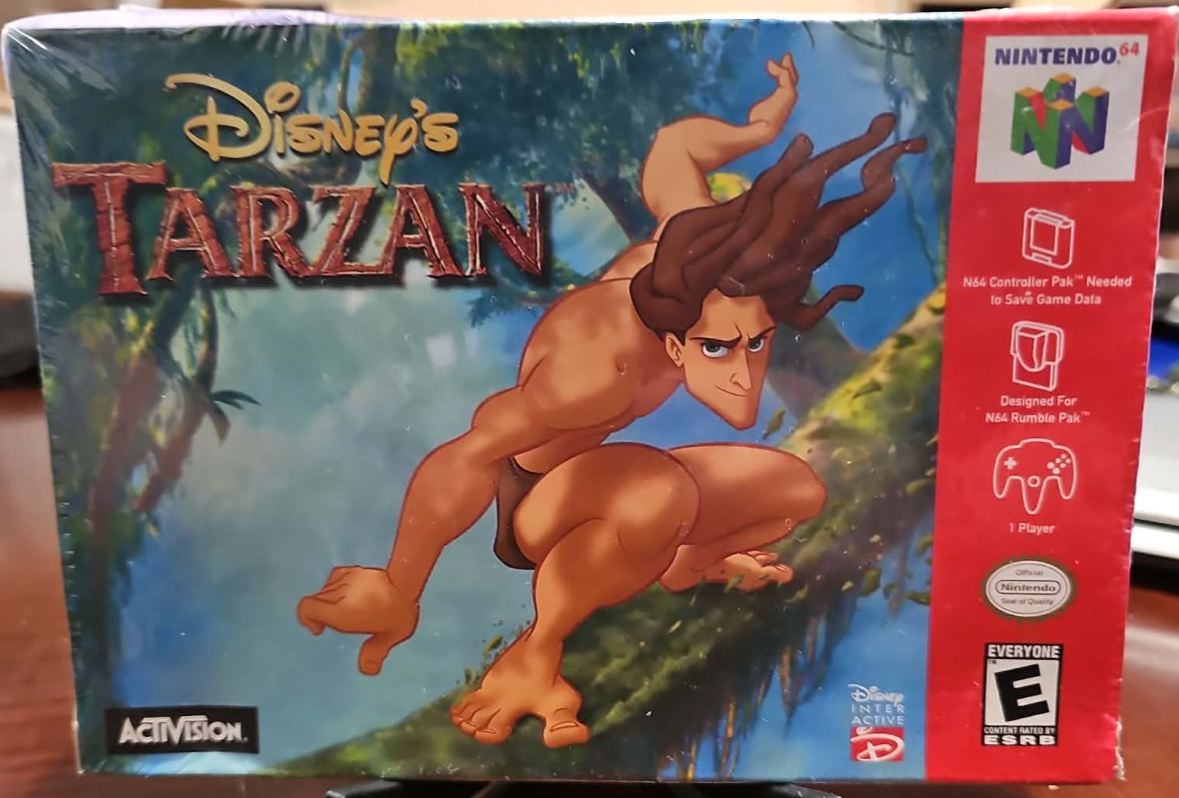 N64 NINTENDO 64 Disney's Tarzan Brand New Sealed | eBay