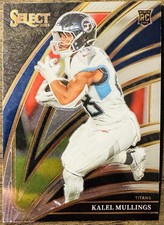 2025 Panini Select Kalel Mullings RC Chrome Base #227 Titans Club Level