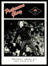 2001 Fleer Platinum George Bush New York Yankees #490 PG