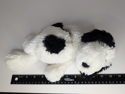2017 TY Attic Treasures Muggy Plush Dog 12" Black & White Stuffed Beagle W Tag - Picture 8 of 10