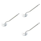 2 stücke Weiche Borsten Wc-bürste langstieligen toilettenbürsten schrubber für