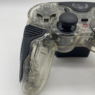 Pelican Chameleon Clear Wireless PS2 Controller - UNTESTED PARTS