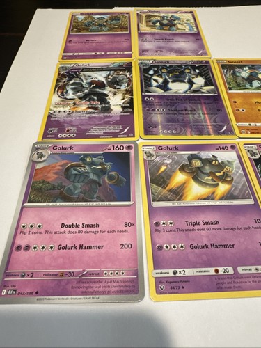 Golurk 35/98 Golurk 46 Reverse Holo Golurk 90 Golett 42 Golett 34 And More TCG - Bild 3 von 7