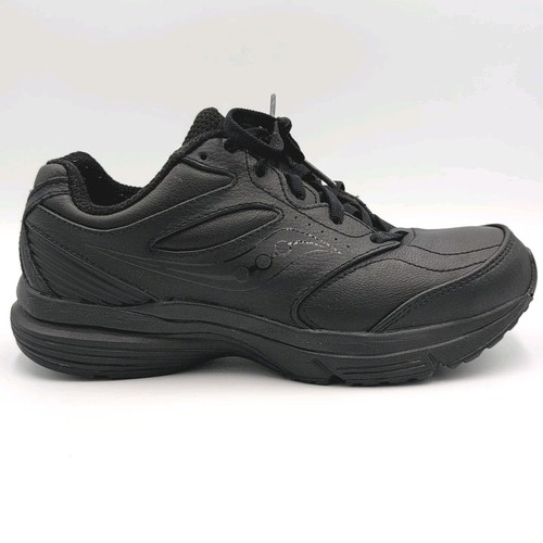 Saucony Integrity Walker Damenschuhe 6 XW schwarz Leder täglich Wandern X-Weite - Bild 1 von 14