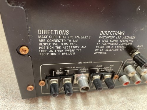  Pioneer Stereo Receiver Model SX-1300 amp working fine but tuner distorted! - Bild 17 von 21