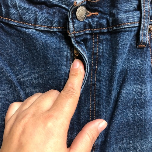 Jeans Levis Strauss Signature 40x30 Para Hombre Azul Denim Suelto Recto Lavado Oscuro - Imagen 4 de 13