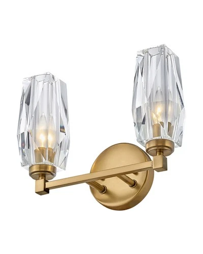 Hinkley Lighting 52482 Ana 2 Light 14"W Vanity Light - Brass - Picture 9 of 9