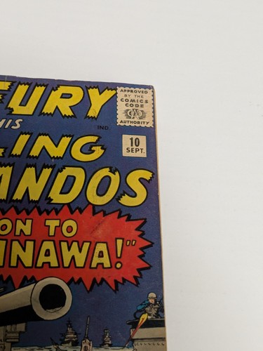 Sgt. Fury and his Howling Commandos #10 Marvel Comics (September 1964) - Picture 5 of 11