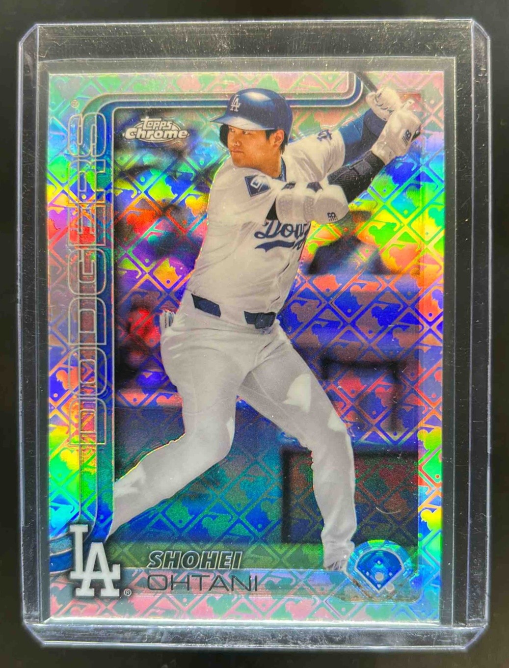 2025 Topps Chrome LogoFractor Shohei Ohtani #1 Dodgers