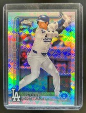 2025 Topps Chrome LogoFractor Shohei Ohtani #1 Dodgers