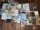 Large Lot Of 55 Scrapbooking Craft Stickers & Embellishments