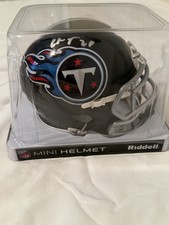 Chris Johnson Signed Mini Speed Helmet Titans, Beckett Authenticated