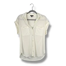 Massimo Dutti Two Pocket Blouse XS