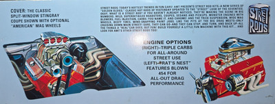 454 C.I. ''RAT'S NEST'' SUPERCHARGED BLOWN DRAG ENGINE OR TRI POWER 1963 CORVETTE