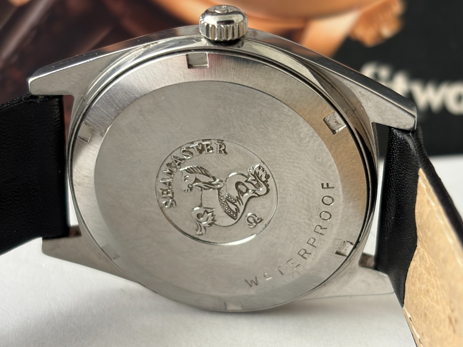 Vintage 1960's OMEGA Seamaster Manual Wind Men's 35mm Watch image 3