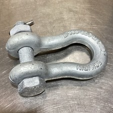 Qty 1 QMC Anchor Clevis Shackle Heavy Duty NEW 60K/BOLT S46 ASH-66AV M33582C