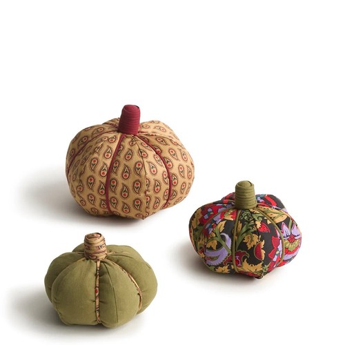 Vera Bradley großer Kürbis Tulpe Paisley Herbst Tischdeko schwer zu finden ausverkauft - Bild 3 von 3