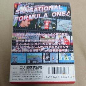 F-1 Sensation Famicom FC Cartridge konami Tested