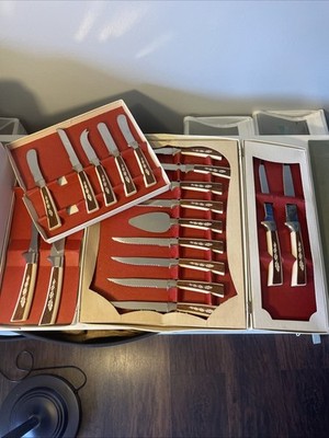 Vintage Regent Sheffield 18/19 Piece Stainless Steel Cutlery Set   England   Ora