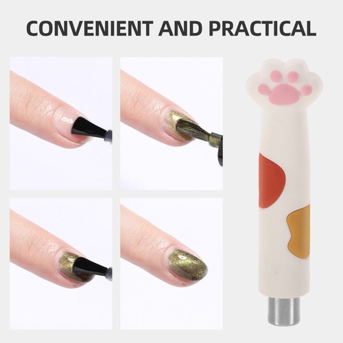 2 Pcs Katzenklauenmagnetwerkzeug Zubehör Für Gelnägel Magnetstock - Bild 9 von 12
