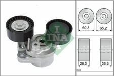 Multi-ribbed V-belt tensioner 534 0482 10 INA for BMW 1 Sports Hatch 3 Touring 5