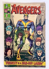 The Avengers #30 FN-VF Jack Kirby Marvel Comics Silver Age Captain America MCU