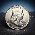1956-P Franklin Half Dollar 90% Silver