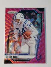 Panini 2024 Prizm Pink Wave Lenny Moore #296 Baltimore Colts Football