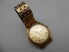 Gent's Vintage Seiko Quartz 7N43-9011 Gold Tone Wristwatch