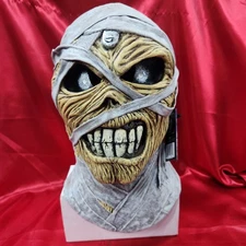 Iron Maiden Eddie - Powerslave Mummy Mask - Trick or Treat Studios
