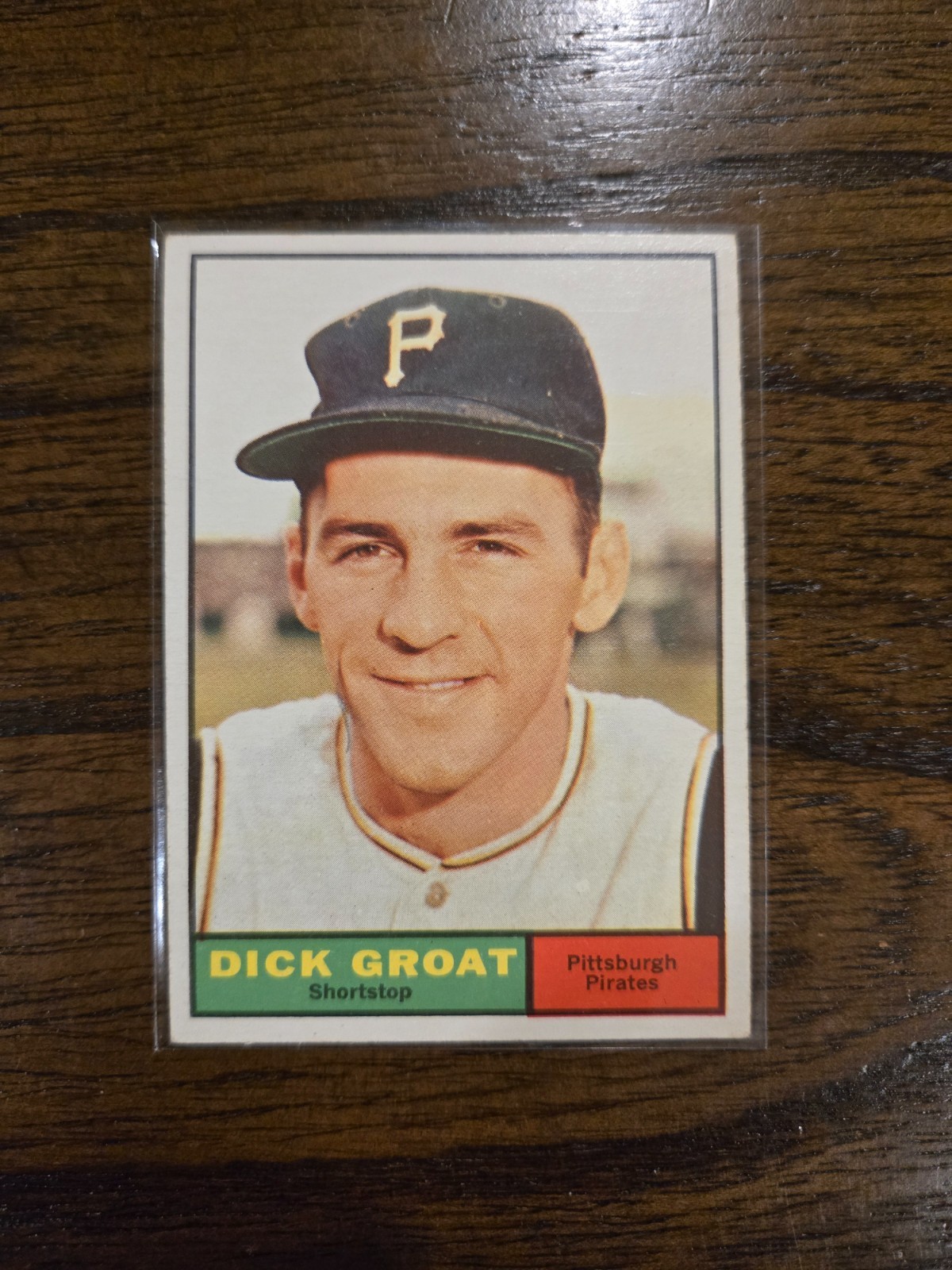 1961 Topps - Dick Groat #1 - Pittsburgh Pirates EX+