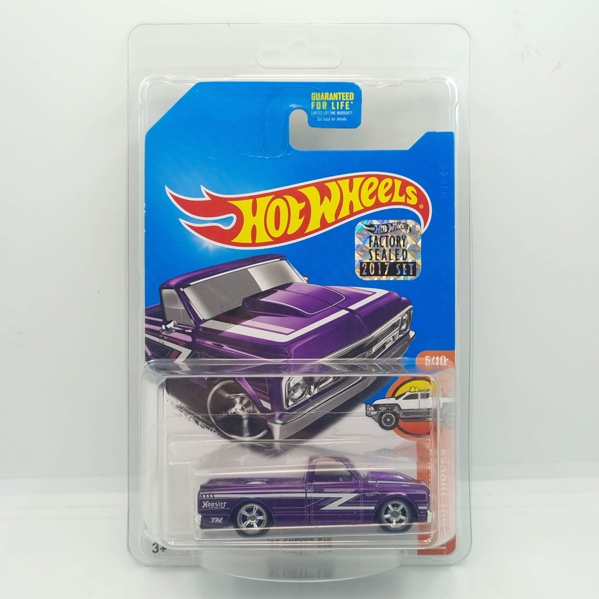 ホットウィール、'67 CHEVY C10 スーパートレジャーハント HOT WHEELS 2017 SUPER TREASURE HUNT '67 CHEVY C10 FACTORY SEALED
