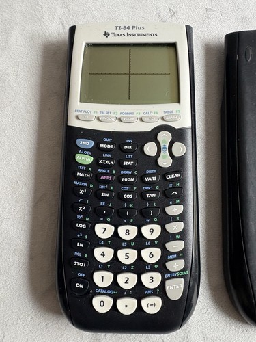 Texas Instruments TI-84 Plus graphischer Taschenrechner - Schwarz