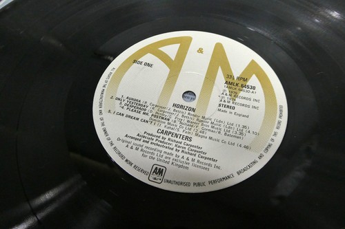Carpenters - Horizon Vinyl EXC+ and Nice clean sleeve - Picture 4 of 5