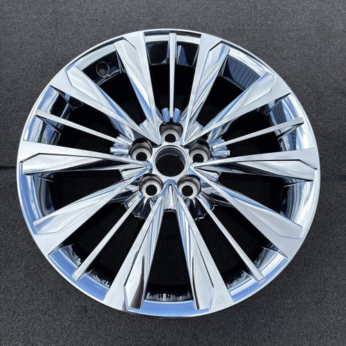 SINGLE 20 INCH WHEEL/RIM TOYOTA GRAND HIGHLANDER 2024-2026 OEM CHROME CLAD - Picture 11 of 22