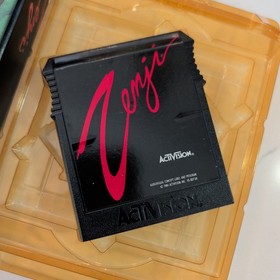 Zenji (Colecovision, 1984) Box, Manual, Catalog, Tray, & Cartridge - Authentic 
