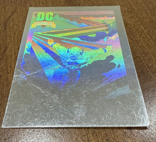 1992 SERIES I DC COMICS HOLOGRAM HALL OF FAME CARD FLASH #DCH4