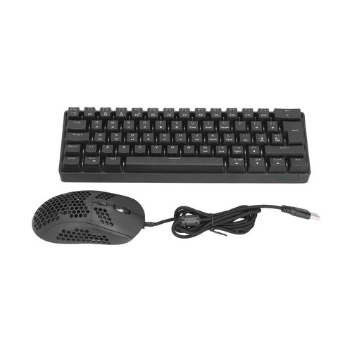Mechanische Tastatur Blauer Schalter Nkey Rollover Tragbare 62-Tasten-RG KUI - Bild 15 von 24