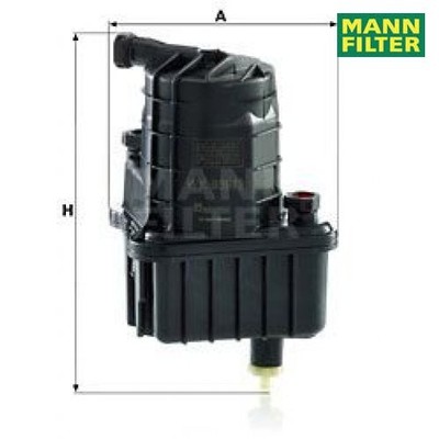 Fuel filter Mann filter WK939/3 for Renault Clio III
